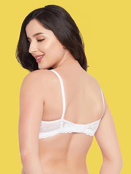 Clovia Women’s Cotton Solid Wire-Free Full-Cup T-Shirt Bra  Non-Padded Everyday Comfort